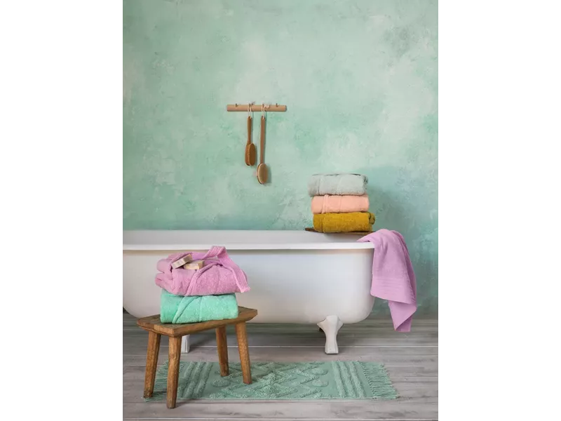 Μπουρνούζι Asana - Light Gray