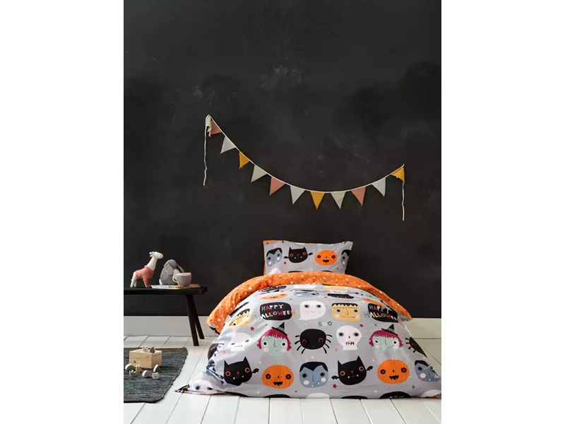 Σετ Σεντόνια Happy Halloween