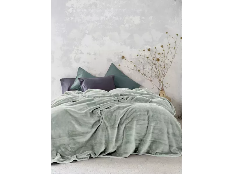 Κουβέρτα Coperta - Sage Green