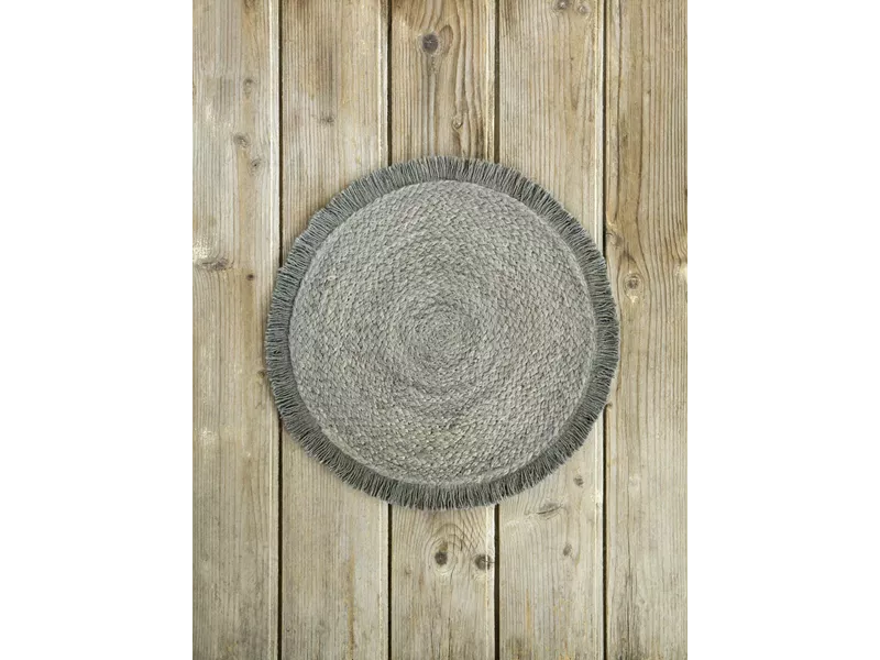 Στρογγυλό Σουπλά Carina - Gray