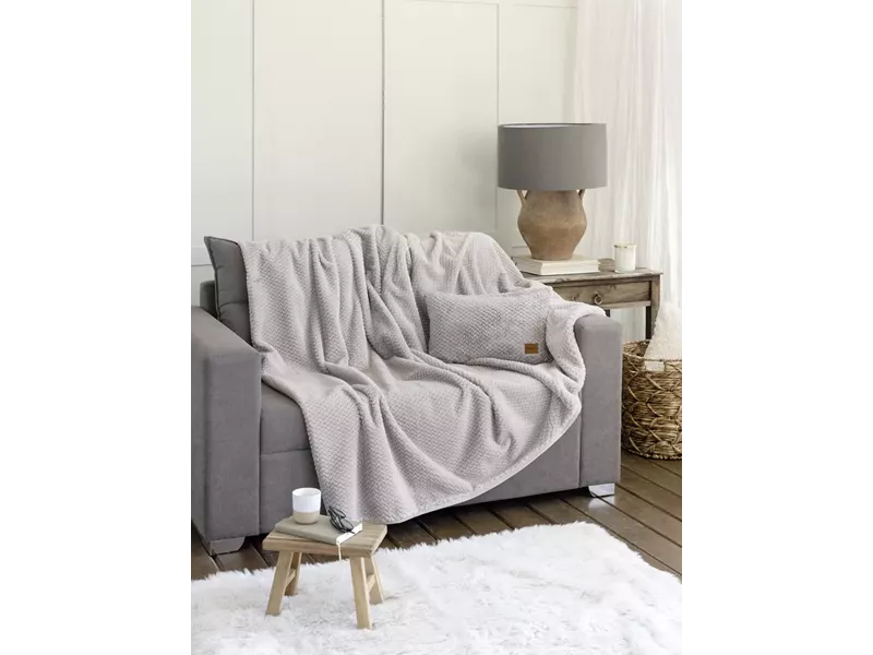 Αντιολισθητικό Ριχτάρι Snuggle - Light Gray