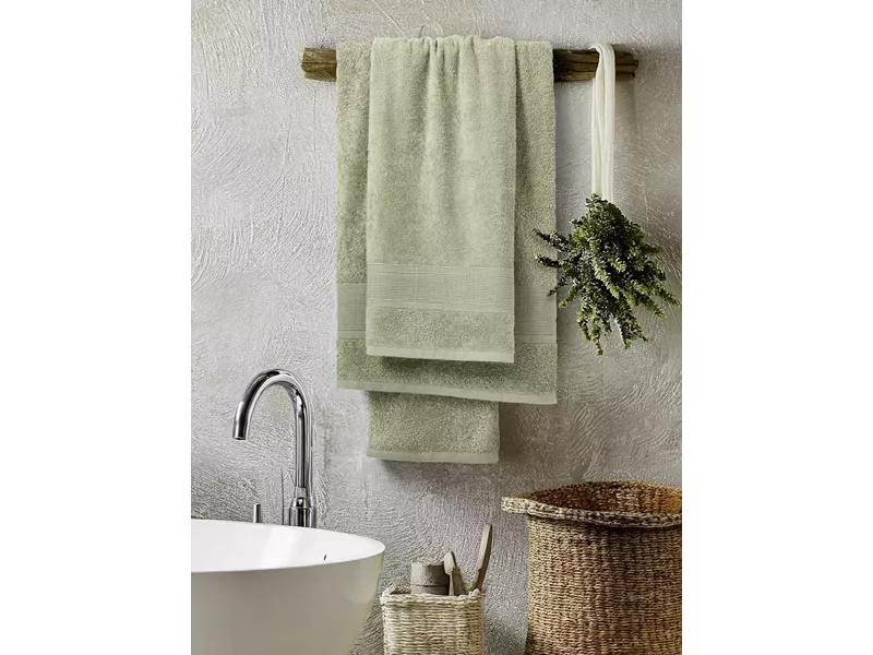  Σετ Πετσέτες 3τεμ Nima  Oasis - Olive Green