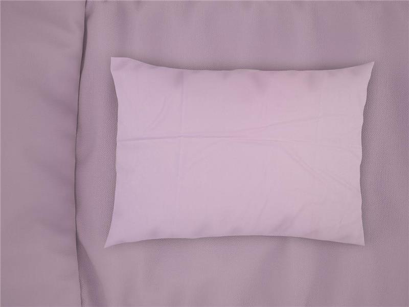 Μαξιλαροθήκη bebe Solid 506 35X45 Light Purple 100% Cotton