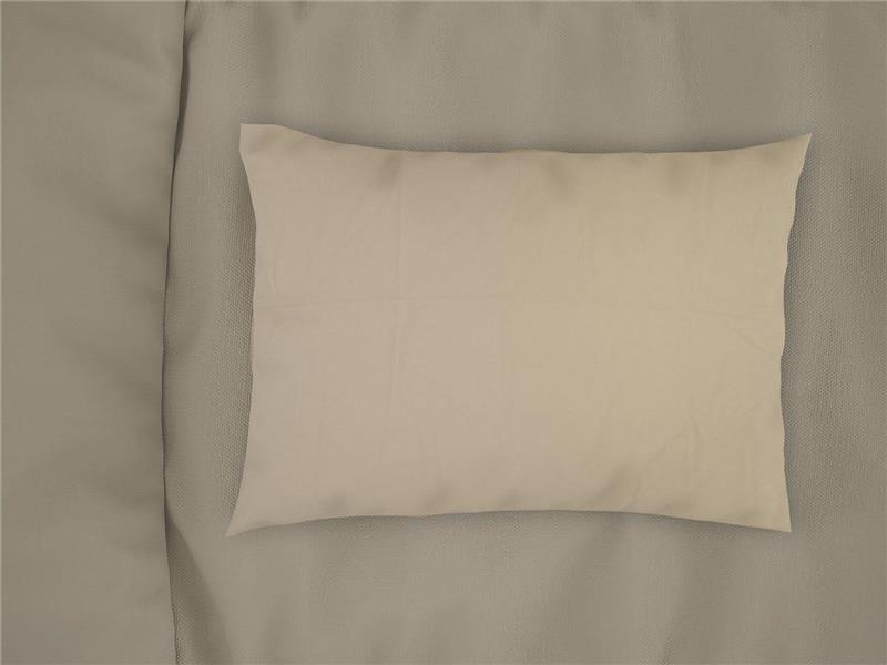 Μαξιλαροθήκη Solid 502 50X70 Beige 100% Cotton