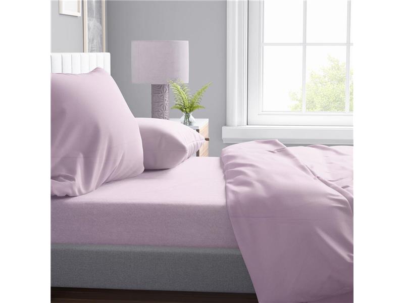 Σεντόνι 1 τεμ Solid 506 240X270 Light Purple 100% Cotton