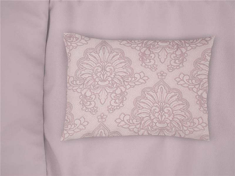 Μαξιλαροθήκη Εμπριμέ Άρτεμις 706 50X70 Light Purple 100% Cotton