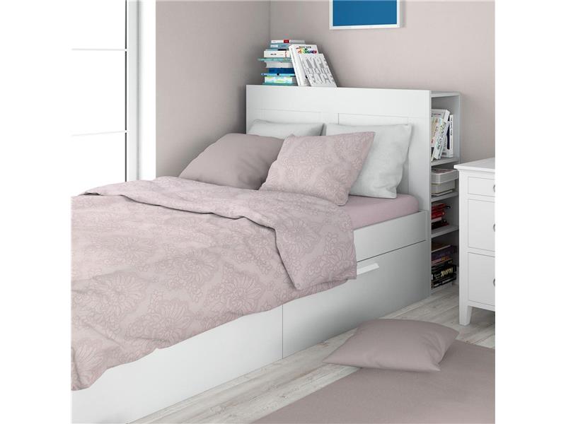 Σεντόνια Εμπριμέ Σετ 3 τεμ Άρτεμις 706 160X240 Light Purple 100% Cotton