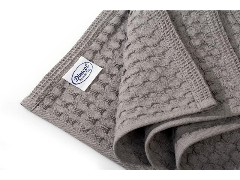 Ποτηρόπανο Πικέ 325 gr/m² Solid 50X70 Grey 100% Cotton