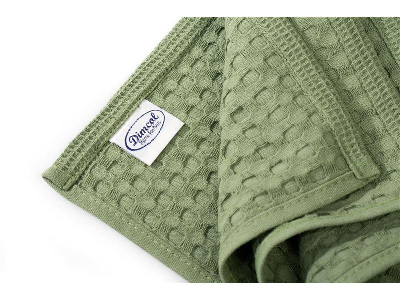 Ποτηρόπανο Πικέ 325 gr/m² Solid 50X70 Olive 100% Cotton