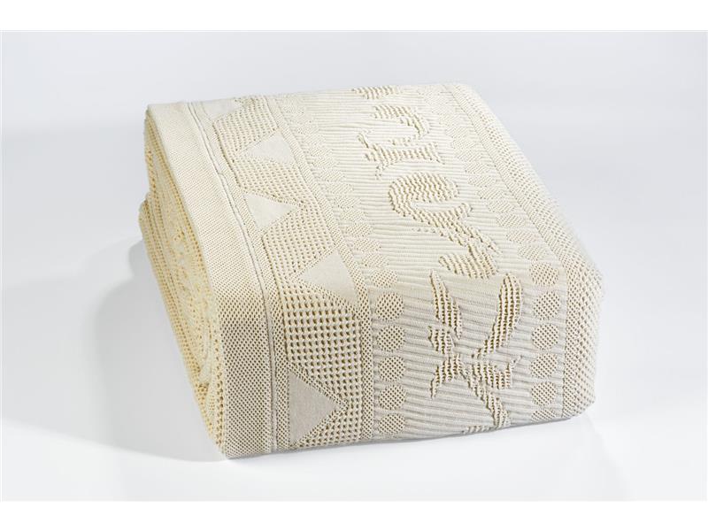 Κουβέρτα Down Town 1916 Ecru Υπέρδιπλη 230x260 