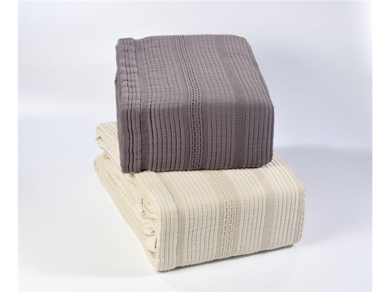 Κουβέρτα Down Town 1786 Grey