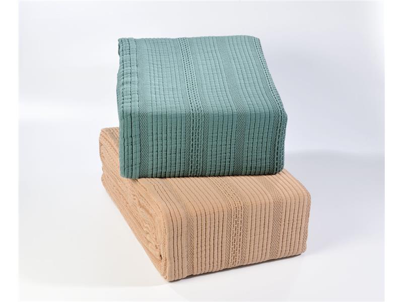 Κουβέρτα Down Town 1786 Salmon