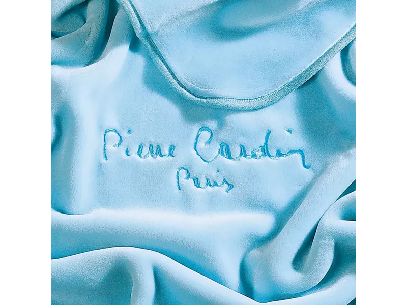 ΚΟΥΒΕΡΤΑ ΜΟΝΗ 160X220 PIERRE CARDIN NANCY STER 545 LIGHT BLUE (03)