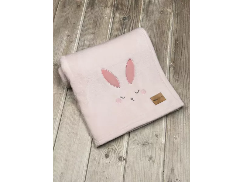 Κουβέρτα κούνιας fleece Bunny