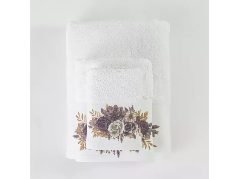 Πετσέτες Σετ 3ΤΜΧ Gerbera