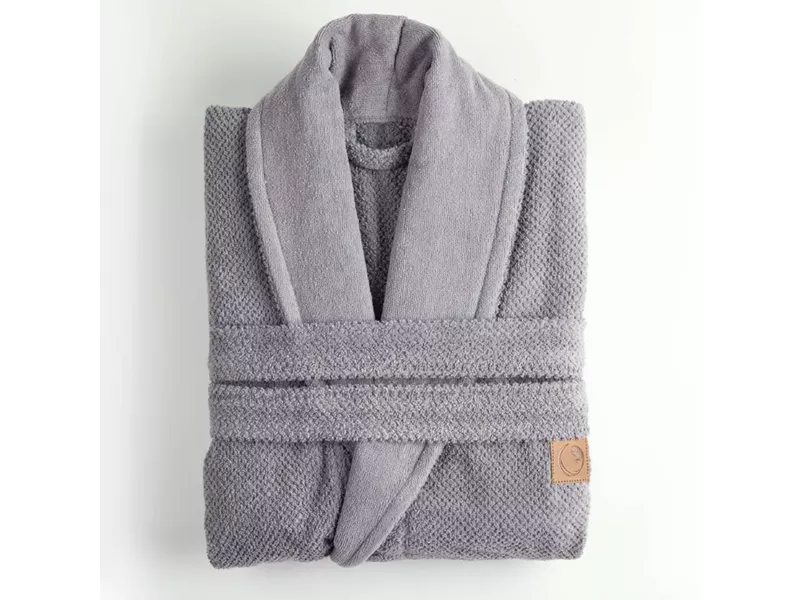 Μπουρνούζι Ενηλίκων Με Γιακά Lava