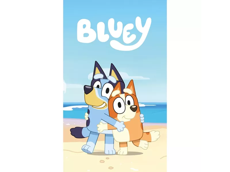 Κουβέρτα Fleece Bluey