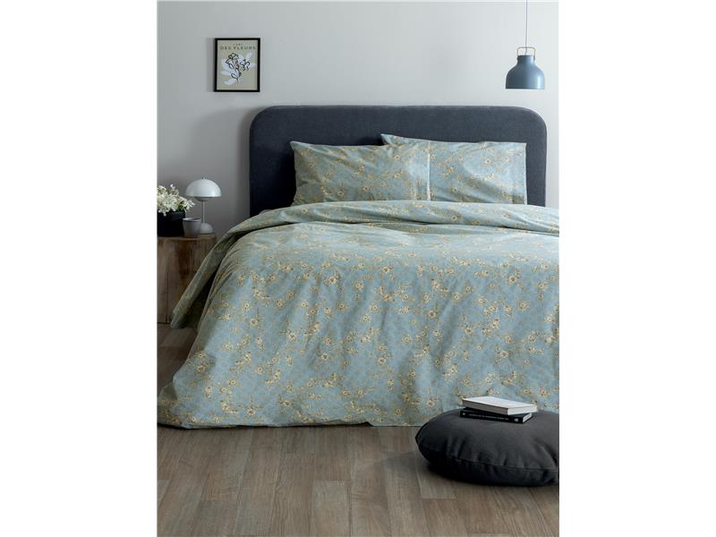 Παπλωματοθήκη Σετ Palamaiki FL6291 βαμβακερή      