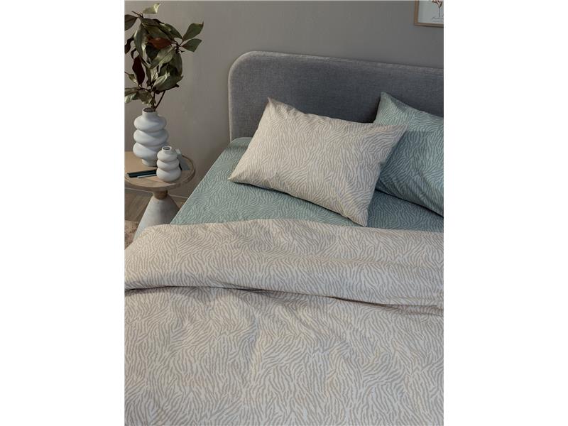 Παπλωματοθήκη Σετ Palamaiki FL6286 βαμβακερή         