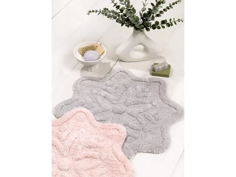 Πατάκι Μπάνιου Lily - Light Gray
