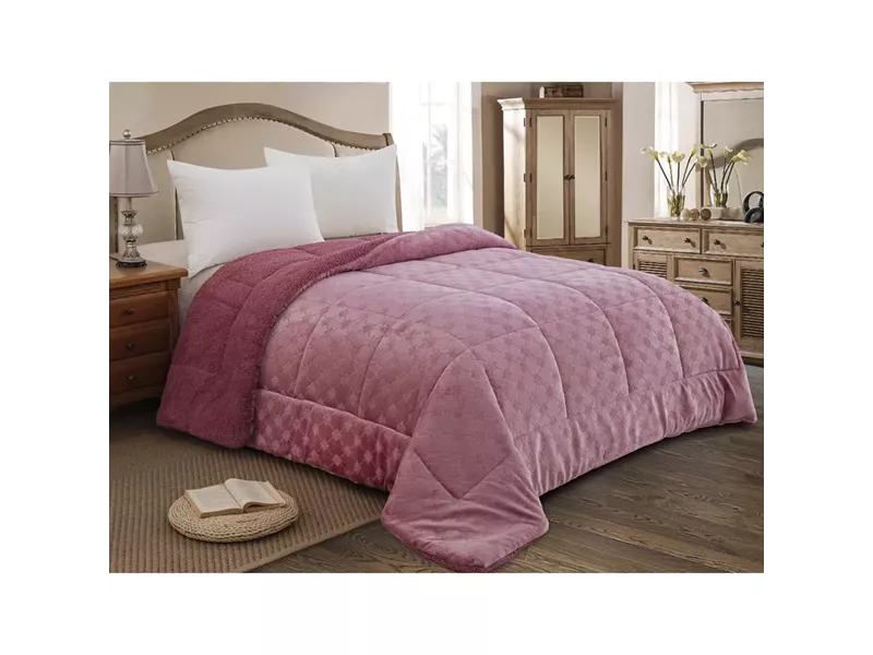 ΚΟΥΒΕΡΤΟΠΑΠΛΩΜΑ ΗΜΙΔΙΠΛΟ 180X240 ADAM HOME (825) APPLE