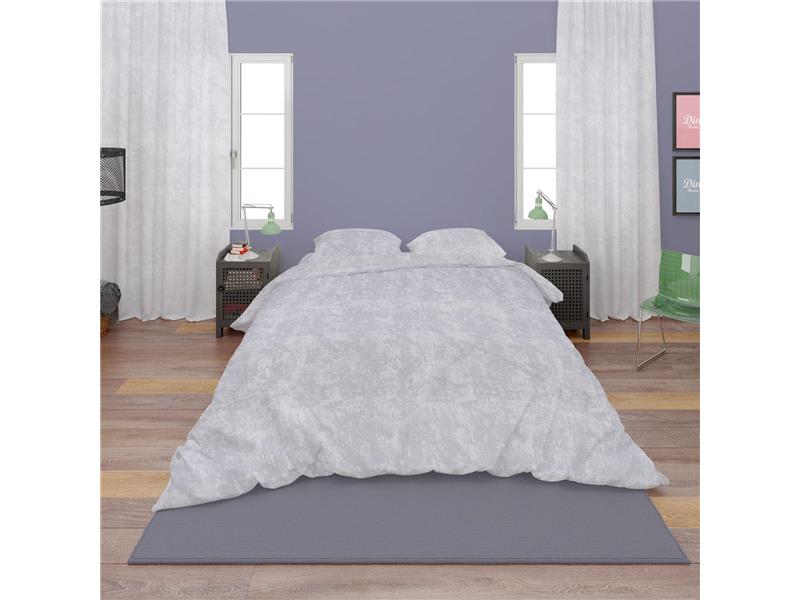 Σεντόνια Σετ 4 τεμ Premium Shadow 621 220X240 Light Grey 100% Cotton