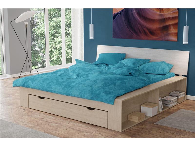 Σεντόνι 1 τεμ Premium Shadow 620 220X240 Turquoise 100% Cotton