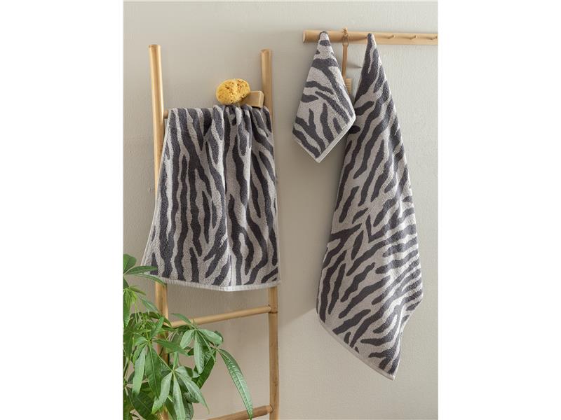 Σετ Πετσέτες Palamaiki Zeb Grey