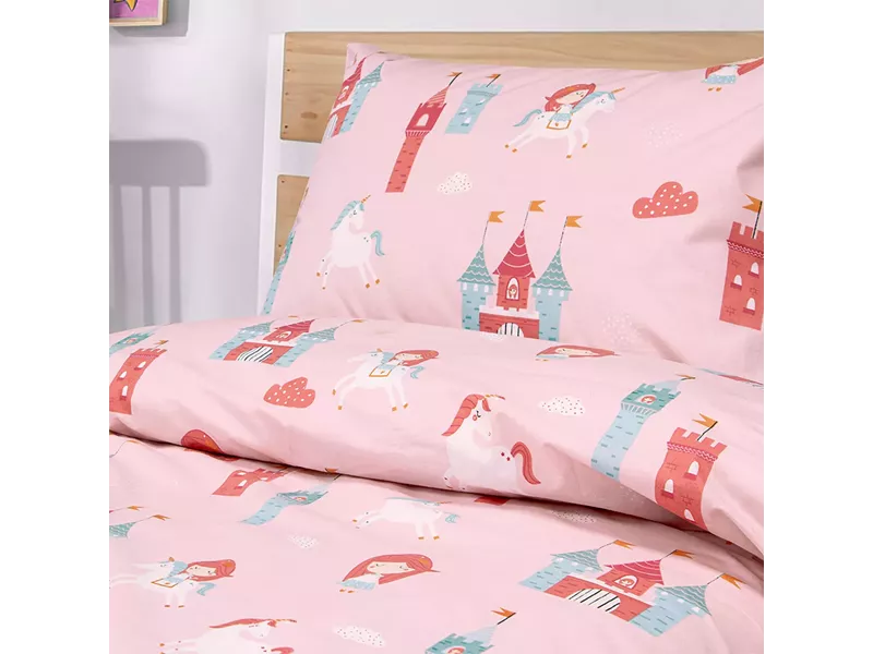 LINO ΠΑΙΔΙΚΑ ΣΕΤ ΣΕΝΤΟΝΙΑ CLOUD KINGDOM PINK 170X260