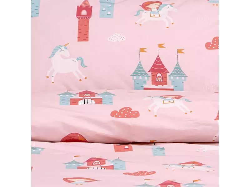 LINO ΠΑΙΔΙΚΑ ΣΕΤ ΣΕΝΤΟΝΙΑ CLOUD KINGDOM PINK 170X260