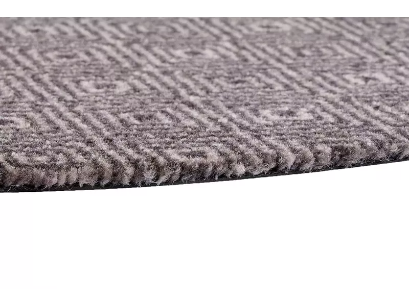 Sdim Στρογγυλό Πατάκι Κουζίνας με Αντιολισθητικό Υπόστρωμα Universal 655 Diamond Grey Φ100εκ.