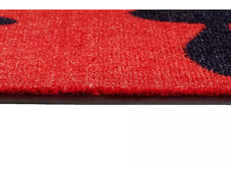 Sdim Πατάκι Εισόδου Μοκέτα με Αντιολισθητικό Υπόστρωμα Emotion-xs 401 Cats Red 40x80εκ. Πάχους 8mm