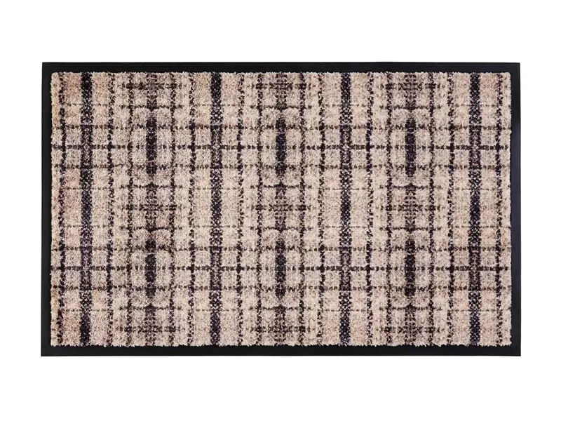 Sdim Πατάκι Εισόδου Μοκέτα με Αντιολισθητικό Υπόστρωμα Soft & Design 627 Burberry Beige 55x90εκ. Πάχους 8mm