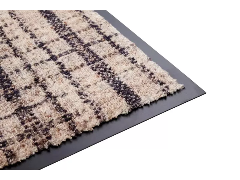 Sdim Πατάκι Εισόδου Μοκέτα με Αντιολισθητικό Υπόστρωμα Soft & Design 627 Burberry Beige 55x90εκ. Πάχους 8mm