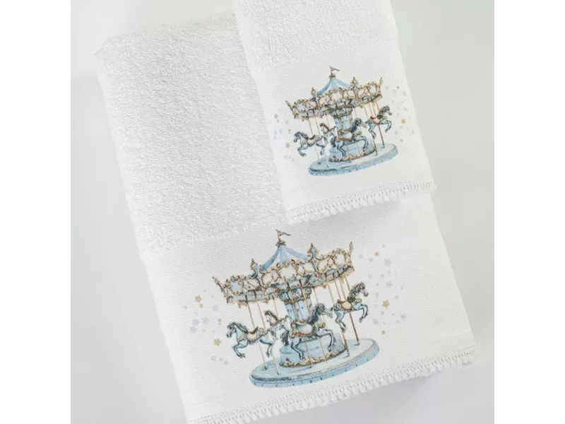 Πετσέτες Σετ 2ΤΜΧ Carousel