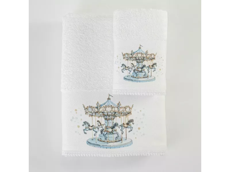 Πετσέτες Σετ 2ΤΜΧ Carousel