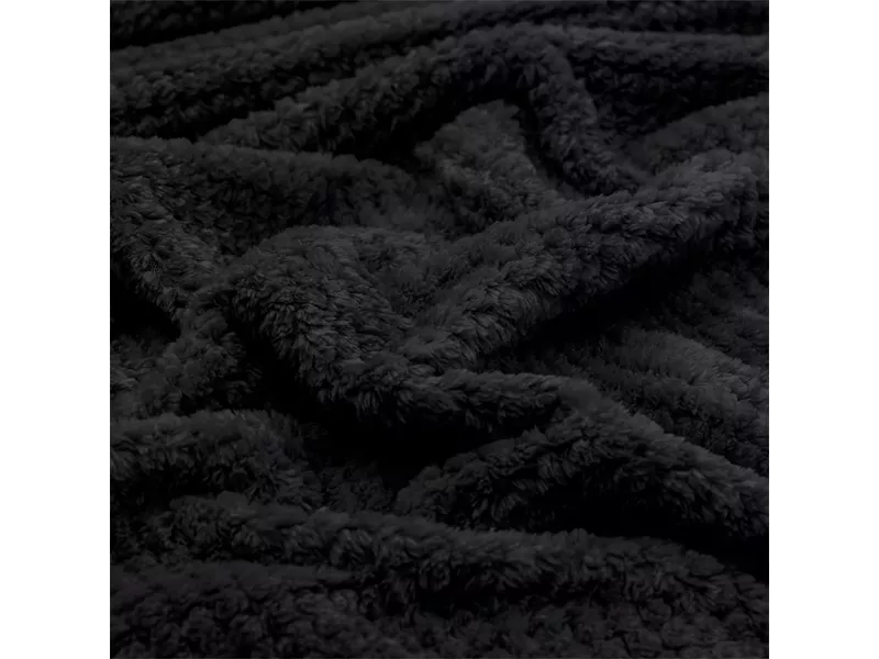 LINO ΚΟΥΒΕΡΤΑ FLEECE NAPNEST BLACK 220X240
