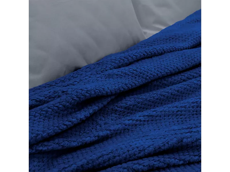 LINO ΚΟΥΒΕΡΤΑ FLEECE NAPNEST DBLUE 220X240