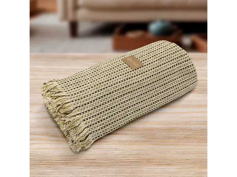 LINO Ριχτάρι Καναπέ Τριθέσιο (180x300) Velora Olive