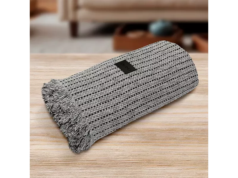 LINO Ριχτάρι Καναπέ Διθέσιο (180x250) Velora Grey