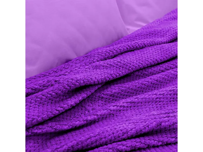 LINO Κουβέρτα Υπέρδιπλη (220x240) Fleece Napnest Mauve