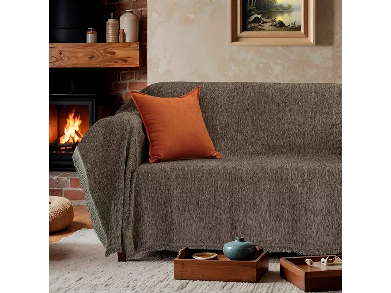 LINO Ριχτάρι Πολυθρόνας (180x180) Malta Μόκα