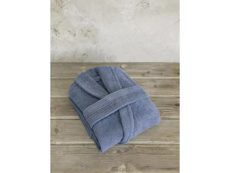 Μπουρνούζι Asana - Smoke Blue