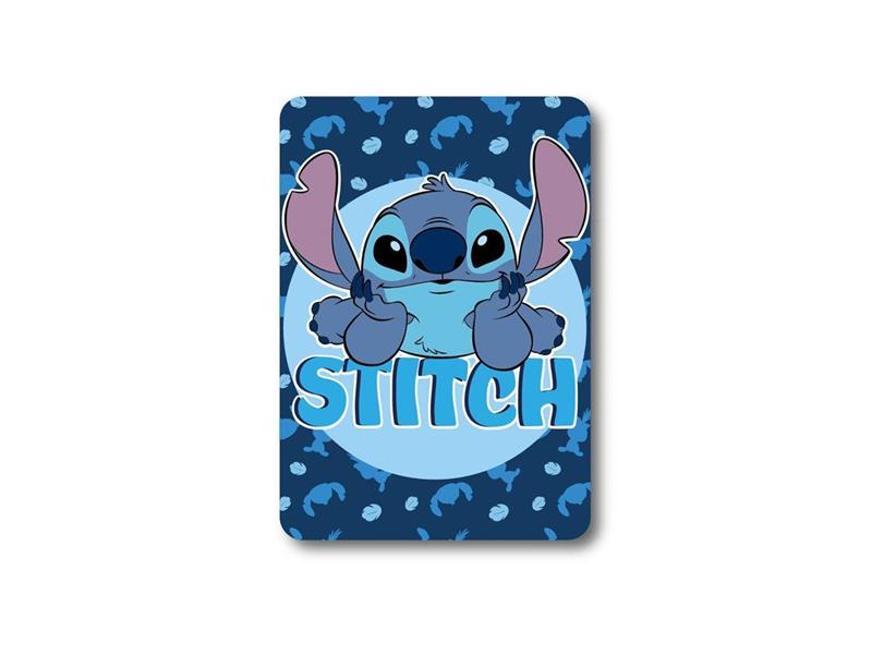 Κουβέρτα Fleece Disney Home Stitch 18 100X140 Blue 100% Polyester