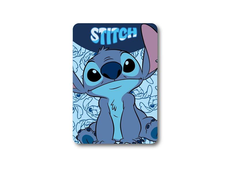 Κουβέρτα Fleece Disney Home Stitch 70 100X140 Sky Blue 100% Polyester