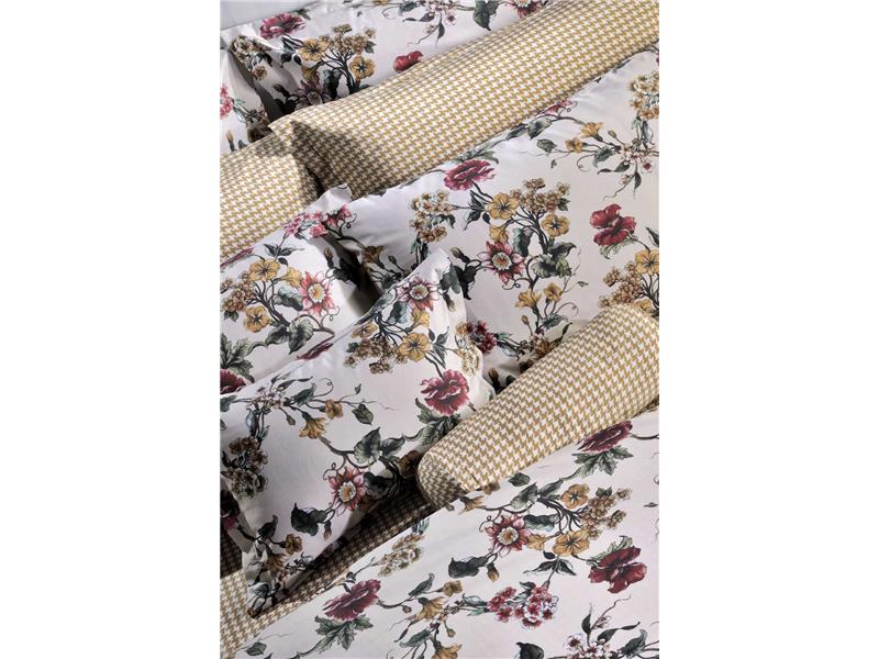 Σετ Παπλωματοθήκη Down Town S-868 Beige Flower