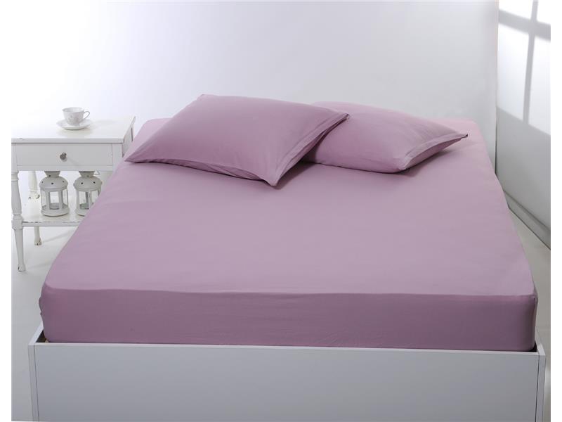 Σεντόνι με λάστιχο jersey (180cm x 200cm + 35cm) syklamen