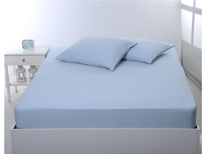 Σεντόνι με λάστιχο jersey (180cm x 200cm + 35cm) siel