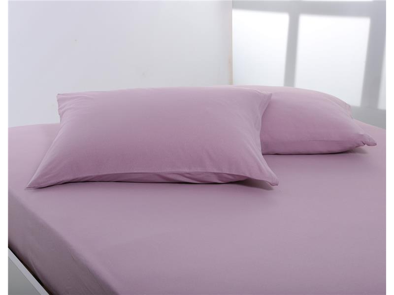 Ζευγάρι μαξιλαροθήκες jersey (50cm x 70cm) syklamen