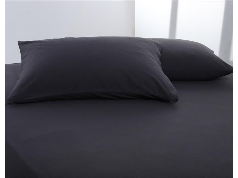 Ζευγάρι μαξιλαροθήκες jersey (50cm x 70cm) dark grey